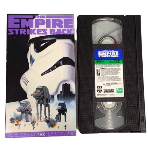 Vintage Original Version Star Wars Trilogy VHS Box Set 1995 Digitally Mastered - Picture 6 of 7